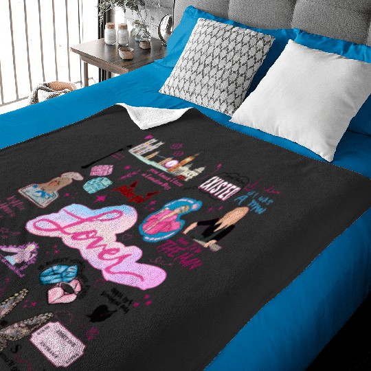 Discover Lover Album Baby Blankets, Taylor Lover Baby Blankets, Taylor Valentines Baby Blankets