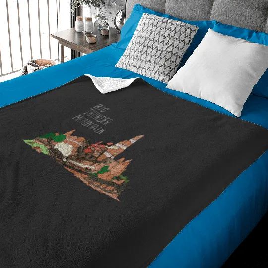 Disneyland Paris Big Thunder Mountain Baby Blankets