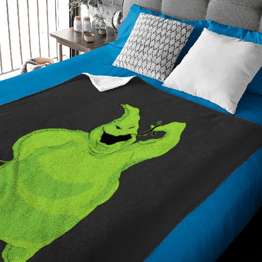 Discover Disney The Nightmare Before Christmas Oogie Boogie Snacktime Baby Blankets