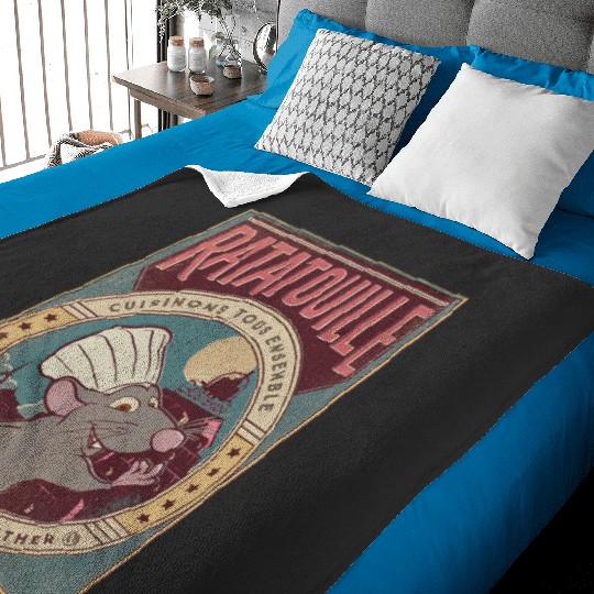 Disney and Pixars Ratatouille Chef Remy Lets Cook Together Baby Blankets