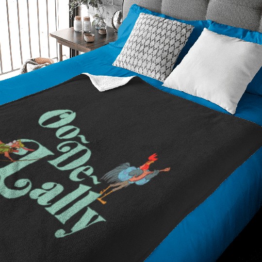 Disney Robin Hood Oo-De-Lally Iconic Quote Chest Text Logo Baby Blankets