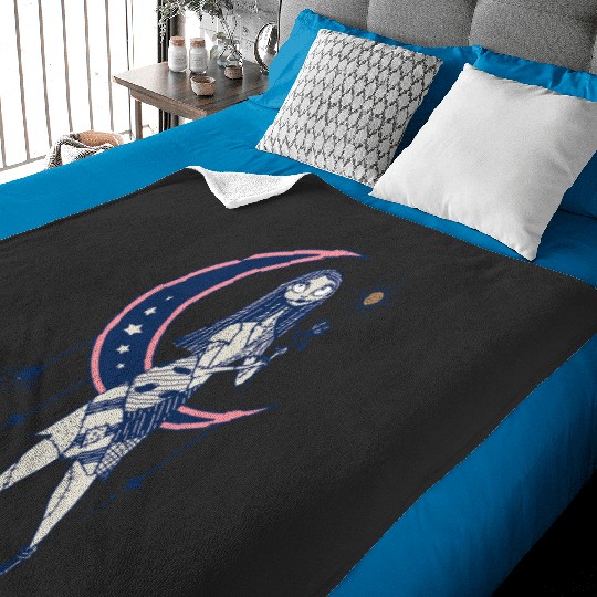 Disney The Nightmare Before Christmas Sally and Moon Mystic Baby Blankets