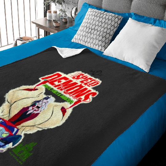 Discover Disney Villains Iconic Cruella De Vill Speed Demons Big Logo Baby Blankets