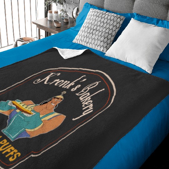 Funny Kronks Bakery Spinach Puffs, Disney Villains The Emperors New Groove Matching Baby Blankets