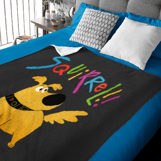 Disney Pixar UP Dug Squirrel Pose Baby Blankets