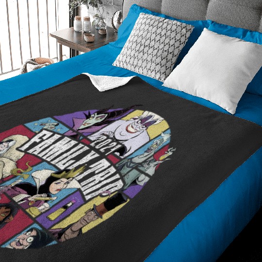Disney Villains Wicked Circle 2024 Family Trip Vacation Baby Blankets