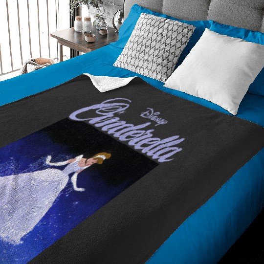 Discover Disney Cinde 70th Anniversary Cinde Dress Poster Baby Blankets