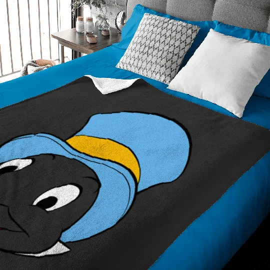 Disney Pinocchio Jiminy Cricket Big Face Baby Blankets