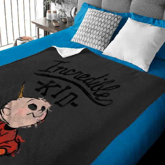 Disney Pixarss Incredibles 2 Super Kid Sketch Graphic Baby Blankets