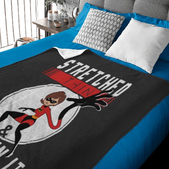 Disney and Pixars The Incredibles Elastigirl Stretched Thin Baby Blankets