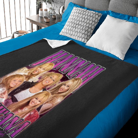 Discover Disney Hannah Montana The Best Popstar Collage Chest Poster Baby Blankets