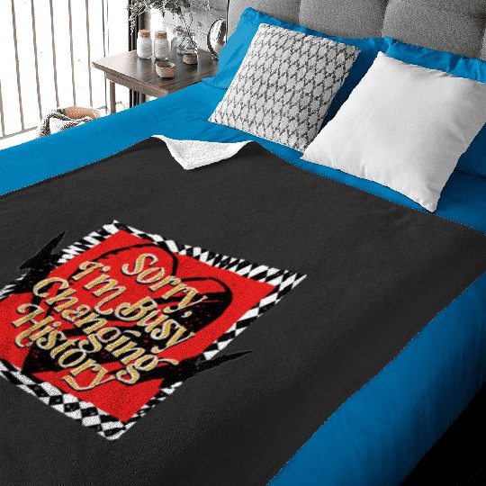 Disney Descendants 4 The Rise of Red Busy Changing History Baby Blankets