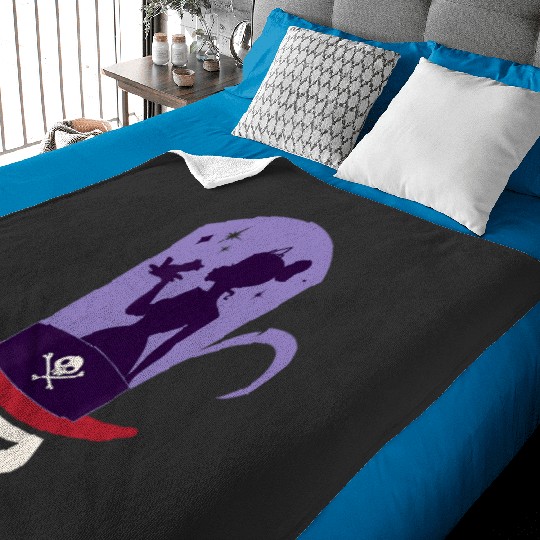 Disney The Princess and the Frog Tiana and Dr. Facilier Baby Blankets