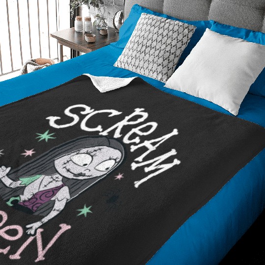 Disney The Nightmare Before Christmas Halloween Scream Queen Baby Blankets