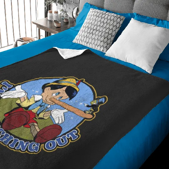 Disney Pinocchio Jiminy Cricket Branching Out Baby Blankets