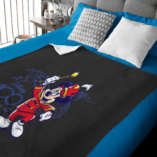 Disney 100 Mickey Mouse Marching Band Leader D100 Baby Blankets