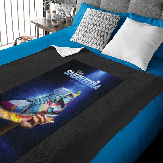 Disney Sneakerella Lace Up And Dream Sneaker Poster Baby Blankets
