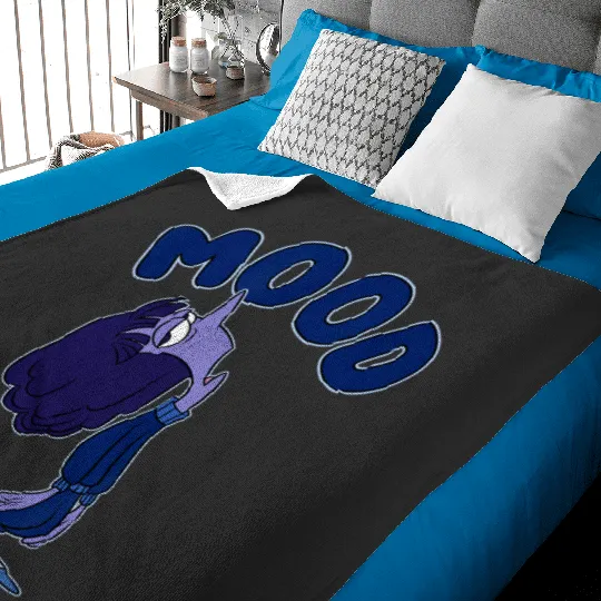 Disney Pixar Inside Out 2 Mood Ennui Bored Retro Shot Baby Blankets