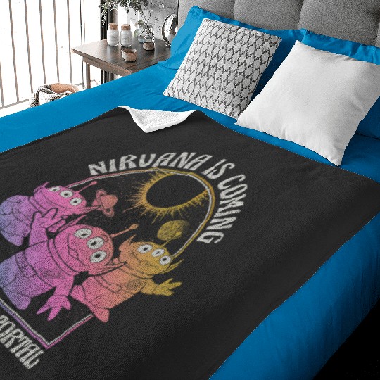 Disney Pixar Toy Story Aliens Nirvana Is Coming Baby Blankets