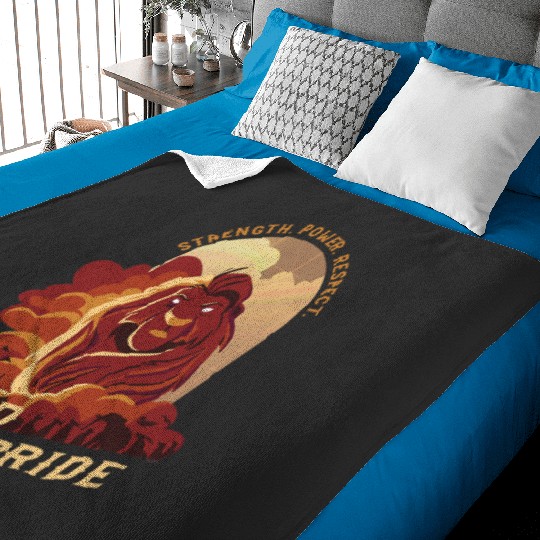 Disney The Lion King 30th Anniversary Mufasa Lead with Pride Baby Blankets