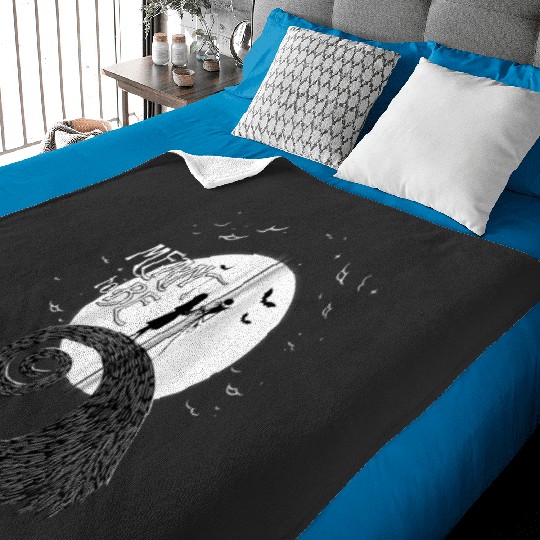 Disney The Nightmare Before Christmas Jack And Sally Zip Hoodie Baby Blankets