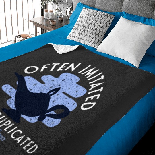 Disney Aladdin Genie Often Imitated Never Duplicated Baby Blankets