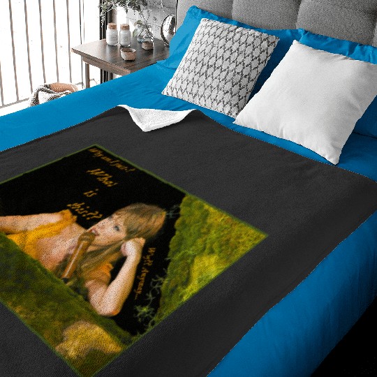 Eras Tour Collection Champagne Problems Speech 1 Baby Blankets