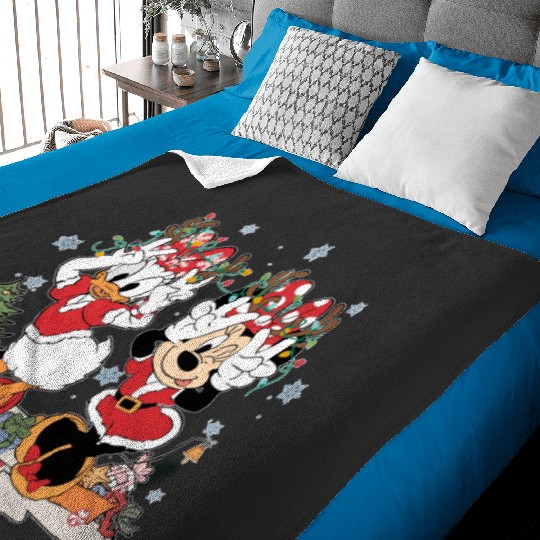 Vintage Disney Christmas  Baby Blankets, Minnie and Daisy Christmas