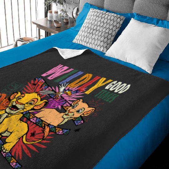 Disney The Lion King Anniversary Cubs Wildly Good Times Baby Blankets