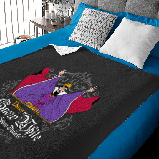 Disney Villains - Snow White And The Seven Dwarfs Evil Queen Baby Blankets