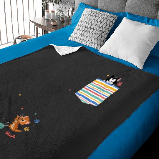 Disney The Aristocats Movie Kittens Pocket Baby Blankets