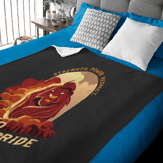 Disney The Lion King 30th Anniversary Mufasa Lead with Pride Baby Blankets