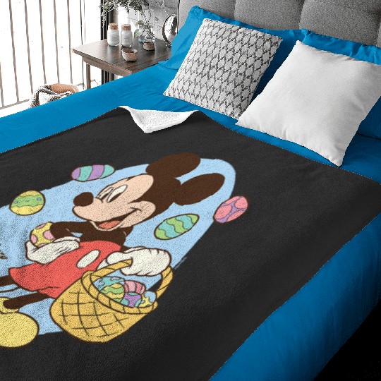 Disney - Mickey Easter Basket Baby Blankets