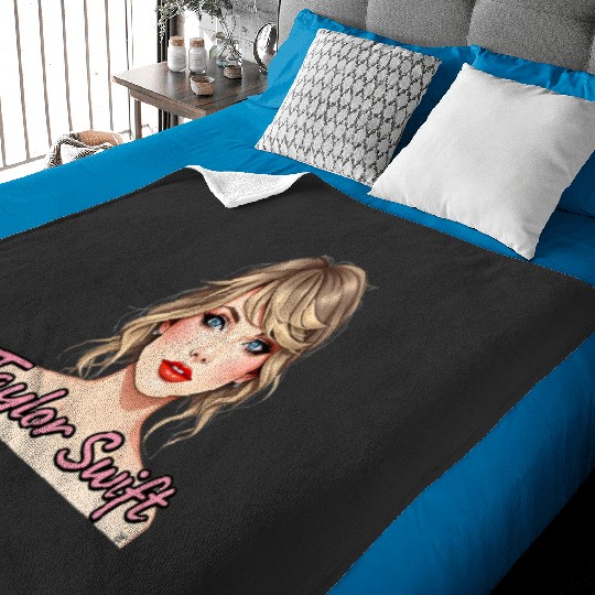 Discover Taylor Astronaut v1  Album 1989 Taylor Vintage T-Shirt,  Taylor Shirt Gift Fan Made S-5XL Baby Blankets