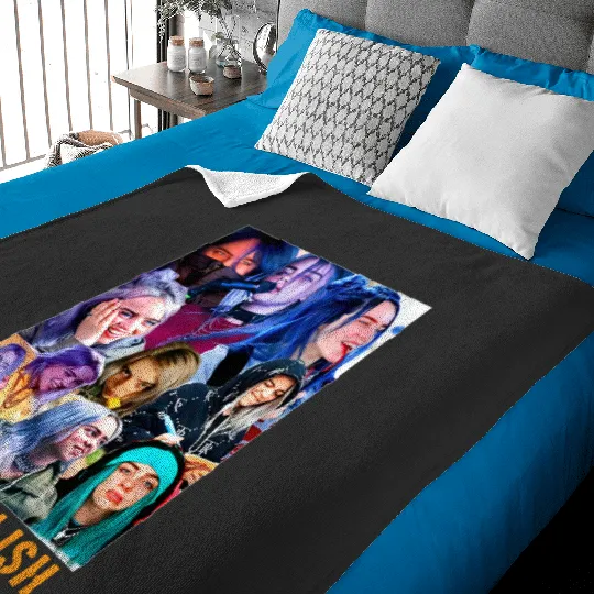 Billie Eilish Eras Tour Racerback Baby Blankets