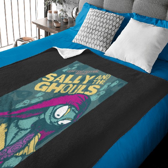 Disney The Nightmare Before Christmas Sally And The Ghouls Baby Blankets
