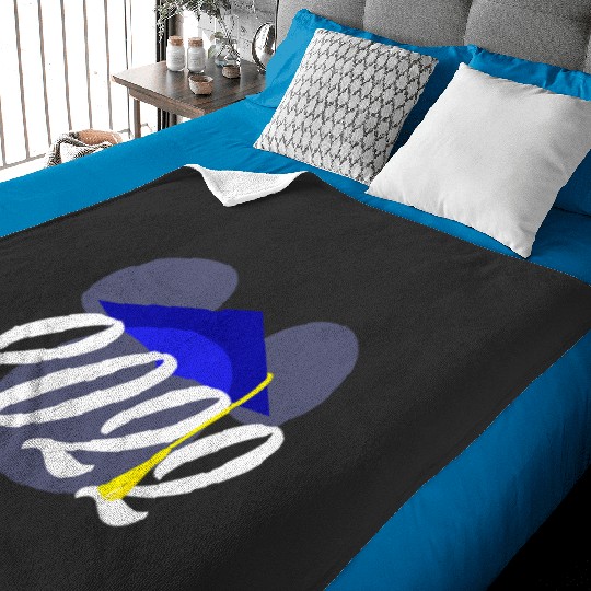 Disney Mickey And Friends Mickey Graduation Class Of 2022 Baby Blankets