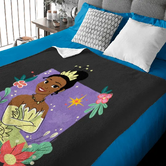 Disney Princess - Tiana Princess And The Frog Baby Blankets