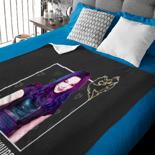 Disney Descendants Mal The Future Is Yours Baby Blankets