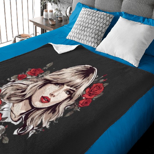 Discover Taylors Swift BW  Album 1989 Taylor Vintage T-Shirt,  Taylor Shirt Gift Fan Made S-5XL Baby Blankets