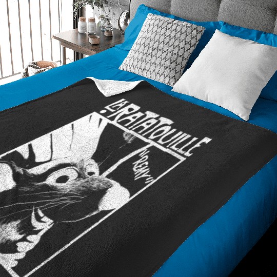 Disney Pixarss Ratatouille Chef Remy Faded Silhouette Baby Blankets