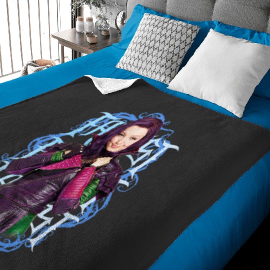 Disney Descendants Mal Fairest Stacked Baby Blankets