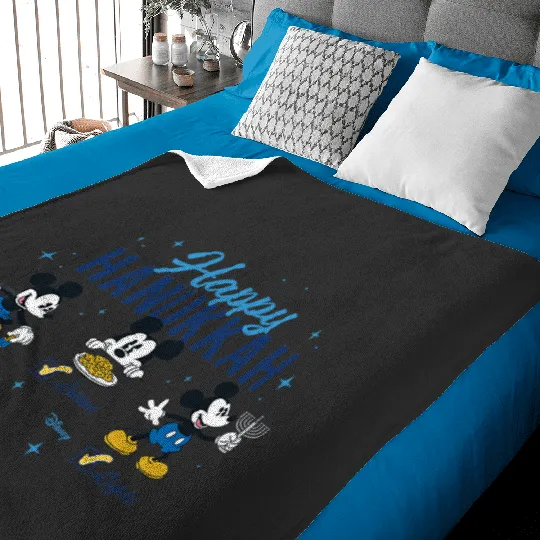 Disney - Mickey Happy Hanukkah 1 Baby Blankets