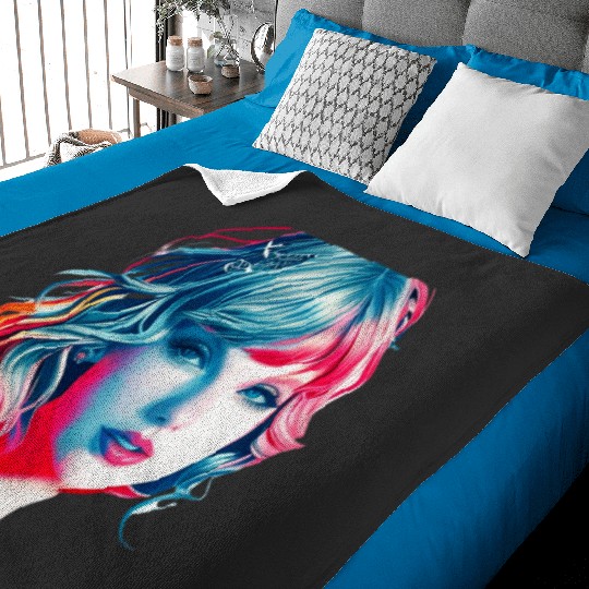 Discover football (Taylo version)  Album 1989 Taylor Vintage T-Shirt,  Taylor Shirt Gift Fan Made S-5XL Baby Blankets