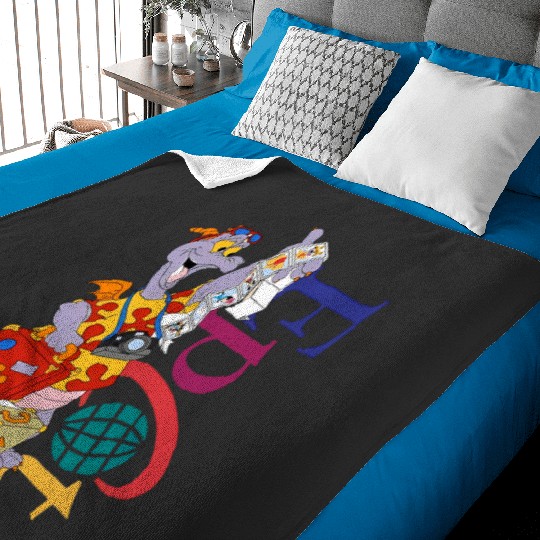 Disney Figment Epcot Baby Blankets