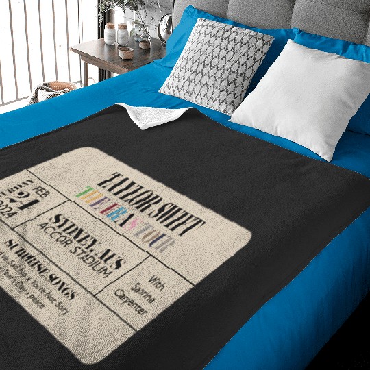 sydney n2 eras tour commemorative ticket Baby Blankets