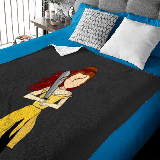 Flower Hair Comb Sticker: Disney Mulan Anime Mushu, Mulan and Mushu Baby Blankets