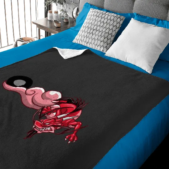 inosuke kamado pig  : Disney Mulan Anime Mushu, Mulan and Mushu Baby Blankets