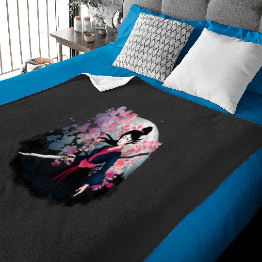 Venas and Markcas: Disney Mulan Anime Mushu, Mulan and Mushu Baby Blankets