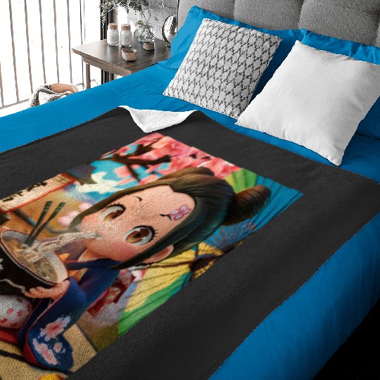 Aladdin - A Magical Poster Sticker: Disney Mulan Anime Mushu, Mulan and Mushu Baby Blankets